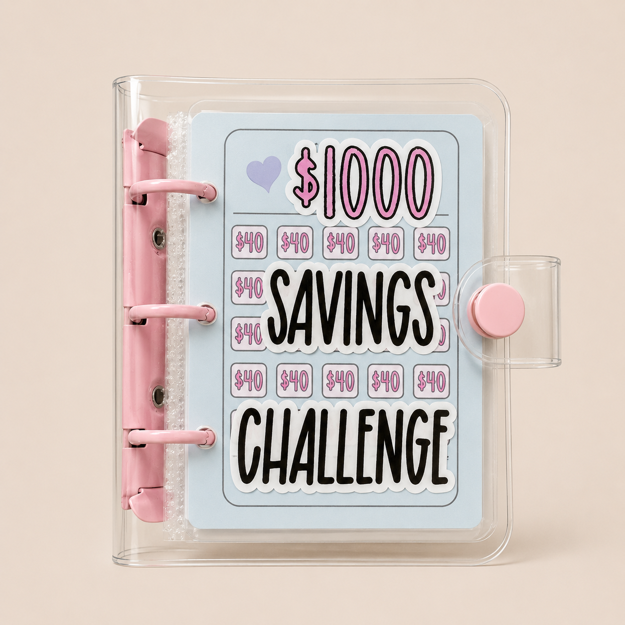 SaveStack Challenge Binder™