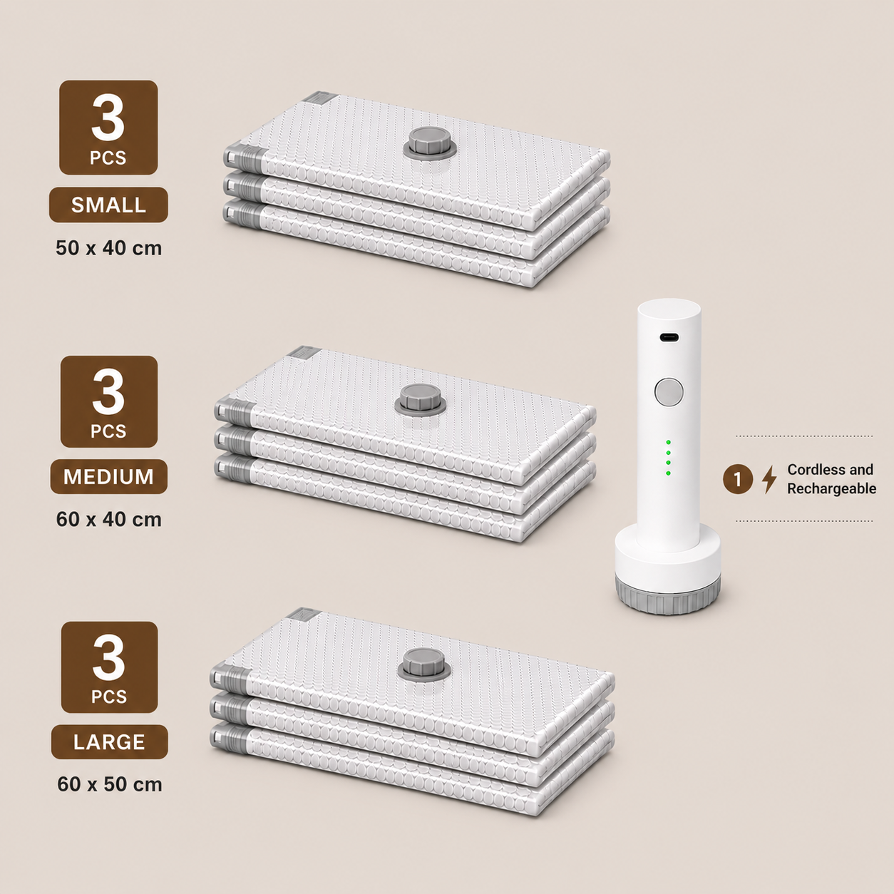 PackSaver Compression Set