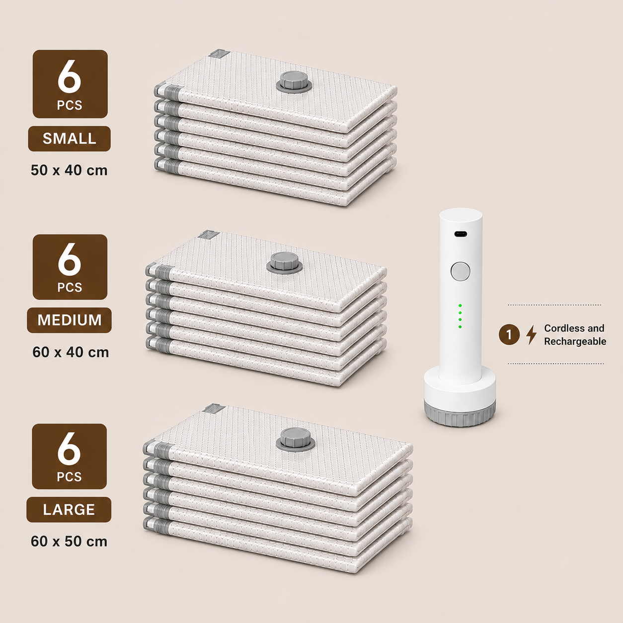 PackSaver Compression Set
