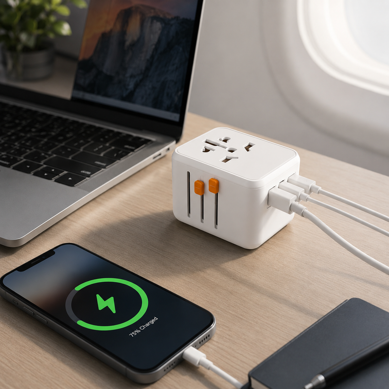 ChargeSaver Travel Adapter