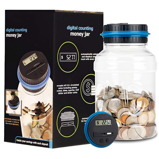 Smart Money Jar  - Counting up your change 💰
