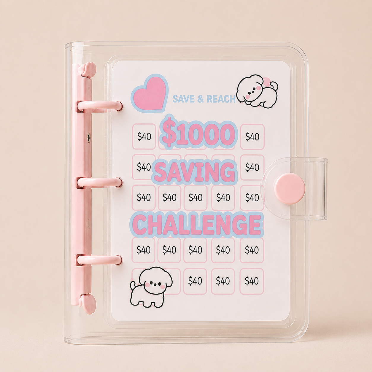 SaveStack Challenge Binder™